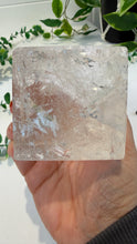 Load image into Gallery viewer, Clear Quartz Spinning Cube from Brazil