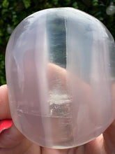 Load image into Gallery viewer, Lilac Fluorite|Lavender Fluorite|Yttrium Fluorite Palm Stone