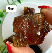 Load image into Gallery viewer, Genuine Sumatra Amber Bee Carvings from Indonesia