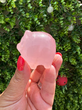 Load image into Gallery viewer, Rose Quartz Pig Carving