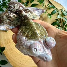 Load image into Gallery viewer, Ocean Jasper Hand Carved Fish