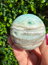 Load image into Gallery viewer, Blue Aragonite Sphere 5.6cm