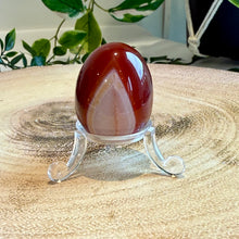 Load image into Gallery viewer, Carnelian Egg with Acrylic Stand