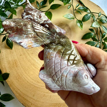 Load image into Gallery viewer, Ocean Jasper Hand Carved Fish