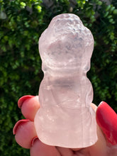 Load image into Gallery viewer, Rose Quartz Buddha Carving