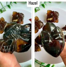 Load image into Gallery viewer, Genuine Sumatra Amber Bee Carvings from Indonesia