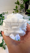 Load image into Gallery viewer, White Sparkley Jade Marble Dragon Turtle