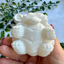 Load image into Gallery viewer, Sparkly White Jade Marble Dragon Turtle Sphere Holders
