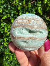 Load image into Gallery viewer, Blue Aragonite Sphere 6cm