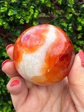 Load image into Gallery viewer, Carnelian Sphere 6.5cm from Madagascar