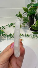 Load image into Gallery viewer, Clear Quartz Moon and Star Carving
