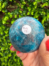 Load image into Gallery viewer, Blue Apatite Sphere 5.4cm