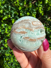 Load image into Gallery viewer, Blue Aragonite Sphere 6cm