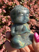 Load image into Gallery viewer, Labradorite Buddha