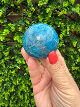 Load image into Gallery viewer, Blue Apatite Sphere 5.4cm