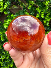 Load image into Gallery viewer, Carnelian Sphere 6.2cm from Madagascar