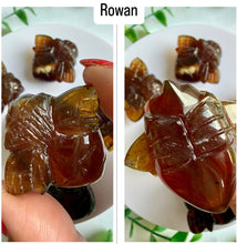 Load image into Gallery viewer, Genuine Sumatra Amber Bee Carvings from Indonesia