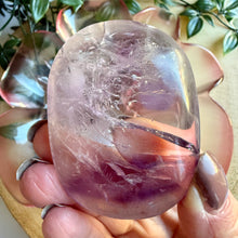 Load image into Gallery viewer, Phantom Amethyst Palm Stones from Brazil