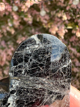 Load image into Gallery viewer, Hypersthene Heart with Stand