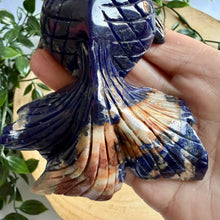 Load image into Gallery viewer, Sodalite Hand Carved Fish
