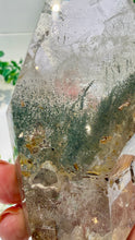 Load image into Gallery viewer, Quartz Tower with Inclusions from Madagascar