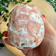 Load image into Gallery viewer, Pink Petal Agate Skull