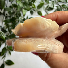Load image into Gallery viewer, Flower Agate Flower Carving