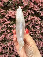 Load image into Gallery viewer, Hand Carved Flower Agate Dolphin