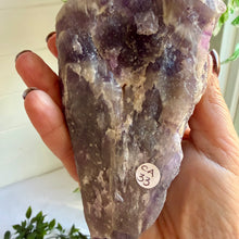Load image into Gallery viewer, Chevron Amethyst Witches Hat from Zambia