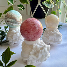 Load image into Gallery viewer, Sparkly White Jade Marble Dragon Turtle Sphere Holders
