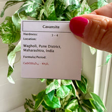 Load image into Gallery viewer, Blue Cavansite on Matrix from India