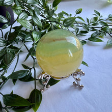 Load image into Gallery viewer, Mango Fluorite Sphere 5cm