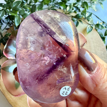 Load image into Gallery viewer, Phantom Amethyst Palm Stones from Brazil