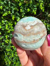 Load image into Gallery viewer, Blue Aragonite Sphere 6cm