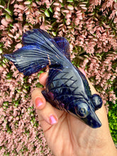 Load image into Gallery viewer, Sodalite Fish|Hand Carved
