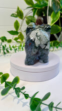 Load image into Gallery viewer, Red Moss Agate Elephant
