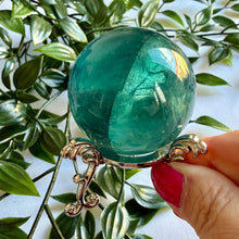 Load image into Gallery viewer, Blue Fluorite Sphere 4.5cm
