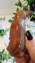Load image into Gallery viewer, Polychrome Jasper Penguin (Paul)