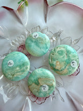 Load image into Gallery viewer, Blue Aragonite Discs|Pocket Stones