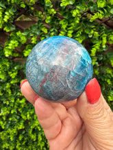 Load image into Gallery viewer, Blue Apatite Sphere 5.4cm