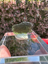 Load image into Gallery viewer, Moldavite Piece from Chlum, Czech Republic