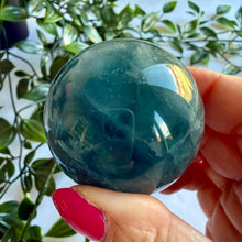 Load image into Gallery viewer, Blue Fluorite Sphere 4.5cm