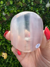 Load image into Gallery viewer, Lilac Fluorite|Lavender Fluorite|Yttrium Fluorite Palm Stone