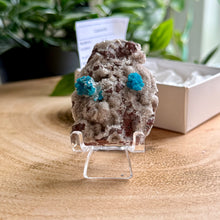 Load image into Gallery viewer, Blue Cavansite on Matrix from India