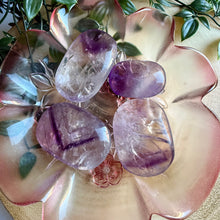 Load image into Gallery viewer, Phantom Amethyst Palm Stones from Brazil