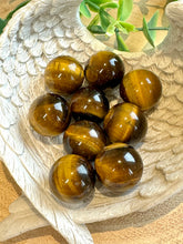 Load image into Gallery viewer, Tigers Eye Sphere 20mm