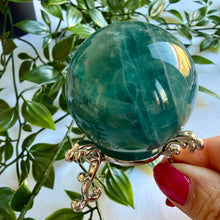 Load image into Gallery viewer, Blue Fluorite Sphere 4.5cm