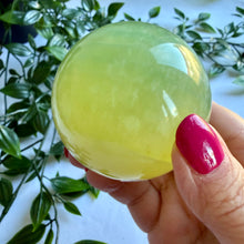 Load image into Gallery viewer, Mango Fluorite Sphere 6cm