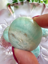Load image into Gallery viewer, Blue Aragonite Discs|Pocket Stones