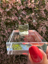 Load image into Gallery viewer, Moldavite Piece from Chlum, Czech Republic